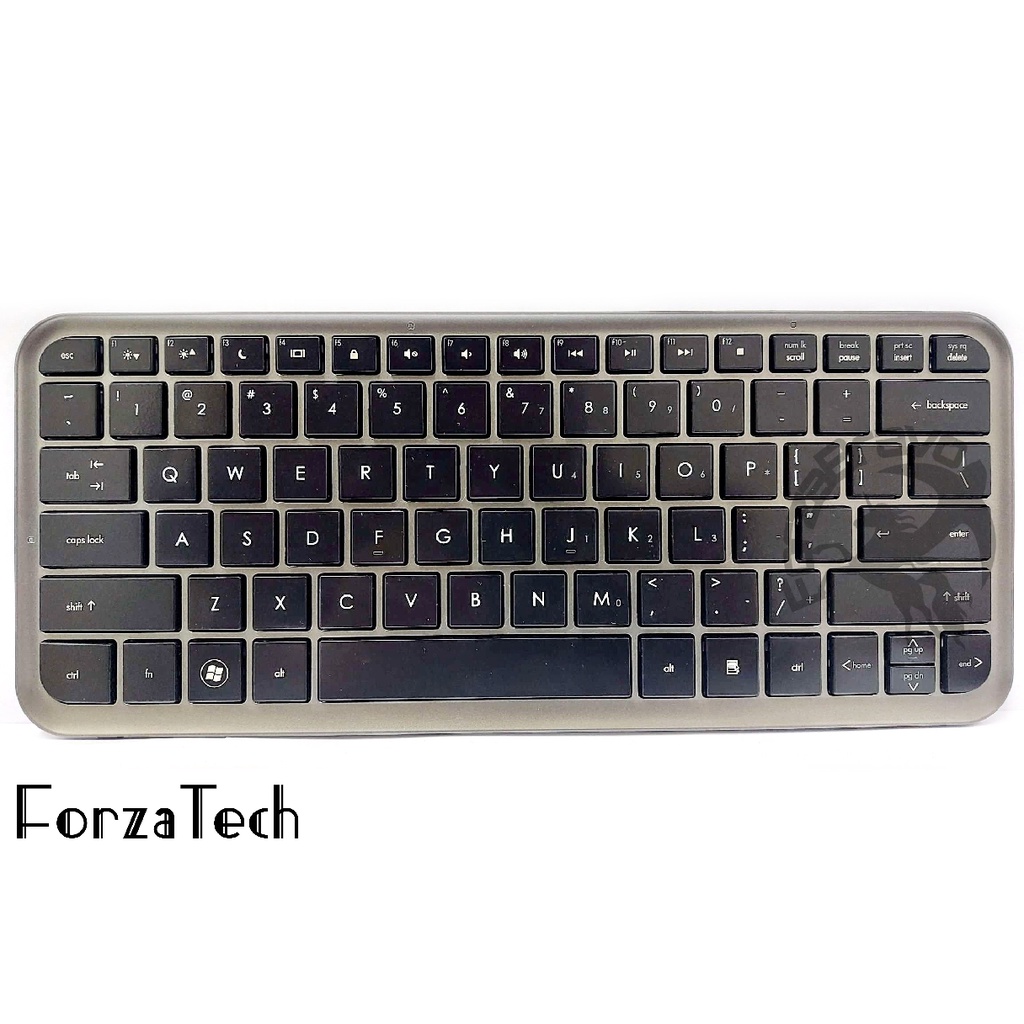 แป้นพิมพ์แล็ปท็อปสําหรับ HP Pavilion DM3 DM3-1000 DM3T-1000 DM3Z-1000 กรอบเงิน