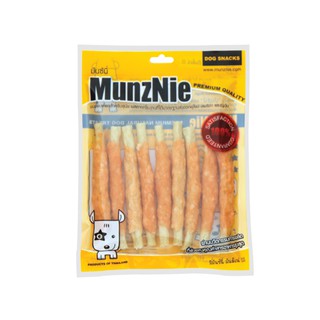 ขนมสำหรับสุนัข MunzNie Crunchy Rolls Wrapped with Minced Chicken Flavor (8 pcs.)