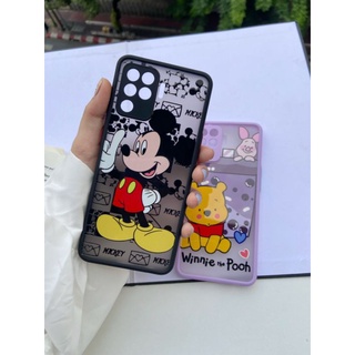 เคสหลังกันกล้อง เคสลายการ์ตูนมิกกี้เมาส์ หมีพูห์ OPPO A94/A54/A53/Reno5/5G F11pro-A73 Realme5