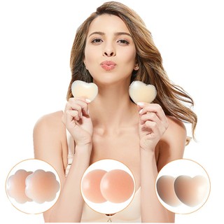 Womens Silicone Nipple Cover Seamless Glue Invisible Underwear Bra Accessories