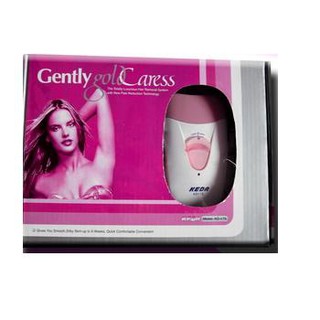 เครื่องกำจัดขน ระบบมอเตอร์ รุ่นไร้สาย gently gold aress ปรับความแรงได้ 2 ระดับ Kd-175 สีชมพู่