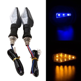 หลอดไฟเลี้ยว LED 12V 12 ดวง 1 คู่ สําหรับรถจักรยานยนต์ Harley Honda