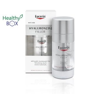 EUCERIN Hyaluron - Filler 3X Overnight 30 ml. ผลิตภัณฑ์บำรุงพิวหน้า สูตรเข้มข้นสำหรับกลางคืน (V)