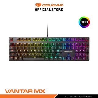 COUGAR VANTAR MX : Gaming Keyboard (RGB LED) ประกัน 2 ปี