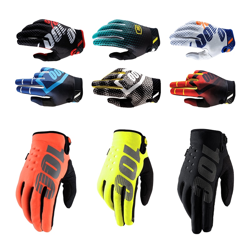 x77U ROCKBROS Bicycle Bike Half Fingger Gloves Summer Shockproof