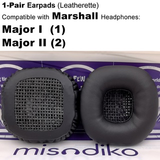 Misodiko แผ่นฟองน้ําครอบหูฟัง แบบเปลี่ยน สําหรับ Marshall Major II 2 Major I 1