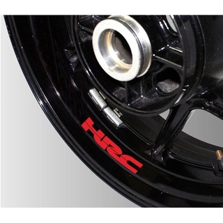 สติกเกอร์ สะท้อนแสง decals HRC Moto Sticker 1ชุดมี2ชิ้น