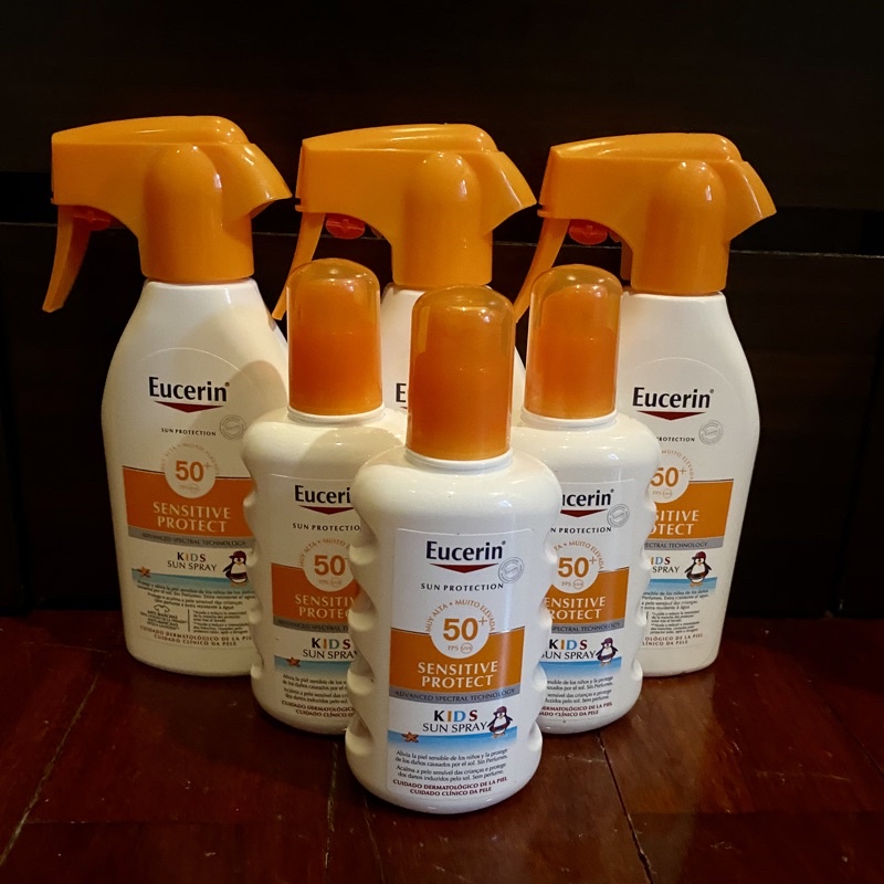 ราคาพิเศษปิดกิจการค่ะ Eucerin Sun Kids Spray/Lotion