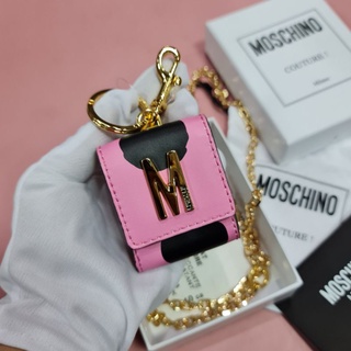 Moschino Air Pods case กระเป๋าใส่แอร์พอร์ต