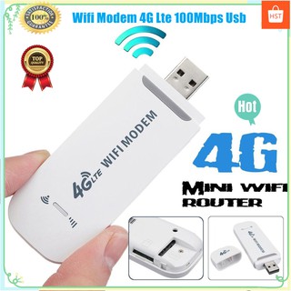 🌴H-style🌴[Ready stock]เครื่องบินอินเตอร์เน็ตไร้สาย Wifi Modem 4G Lte 100Mbps Usb