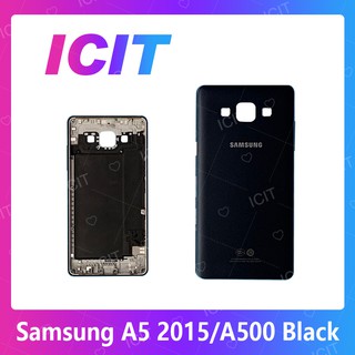 Samsung A5 2015/A500 อะไหล่บอดี้ เคสกลางพร้อมฝาหลัง Body For samsung a5 2015/a500 อะไหล่มือถือ ICIT 2020