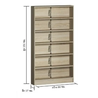 [รับเงินคืน15%] พร้อมส่ง!!! ชั้นวางหนังสือการ์ตูน แข็งแรง ไม่โยก กว้าง 80 cm