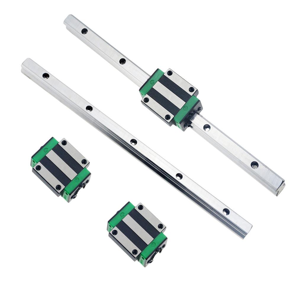 2 ชิ้น HGR15 HGR20 สี่เหลี่ยมเชิงเส้นราง 4 ชิ้น HGH15CA HGH20CA HGW15CC HGW20CC ชิ้นส่วน CNC