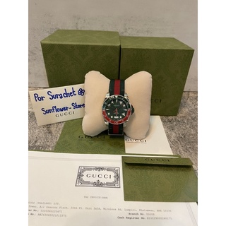 Gucci Dive Two-Tone Strap Watch 40mm