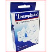 TENSOPLASTIC CLEAR หลายขนาด 20 ชิ้น (04904)