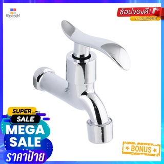 ก๊อกล้างพื้น 1 ทาง HOEN EN-8902 สีโครมWALL FAUCET HOEN EN-8902 CHROME 1-WAY