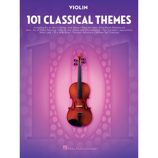 101 CLASSICAL THEMES FOR VIOLIN #HL00155323