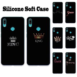 เคสโทรศัพท์มือถือ Huawei Y7 Prime 2017 Pro 2018 2019 ปลอก TPU อ่อน Queen King