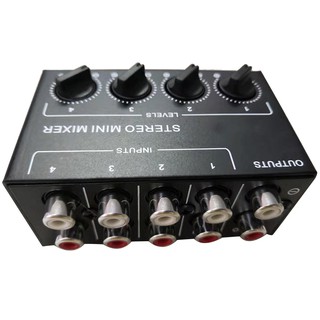 cx 400 mini stereo rca 4 ช่อง passive อุปกรณ์เครื่องมือสําหรับใช้ในการผสมเครื่องดื่ม zjt