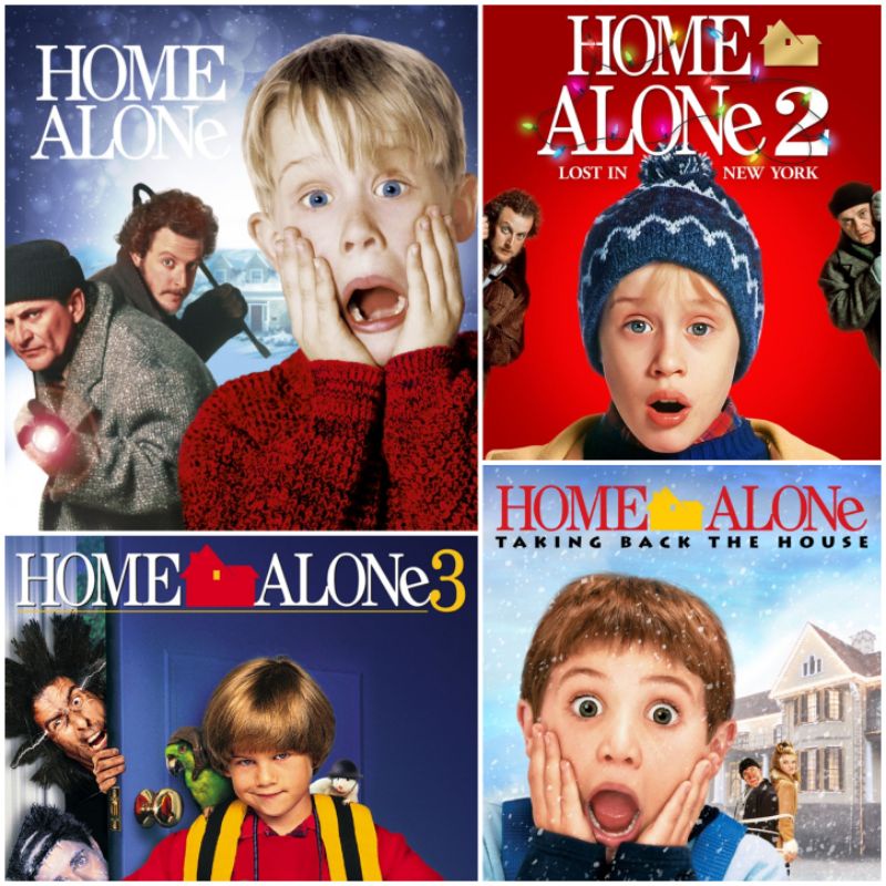 DVD โดดเดี่ยวผู้น่ารัก ครบ 4 ภาค Home Alone 4Movie Collection หนัง