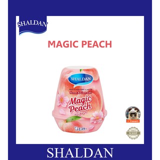 เจลปรับอากาศ SHALDAN Scent &amp; Care  กลิ่น  MAGIC PEACH  (180 กรัม)