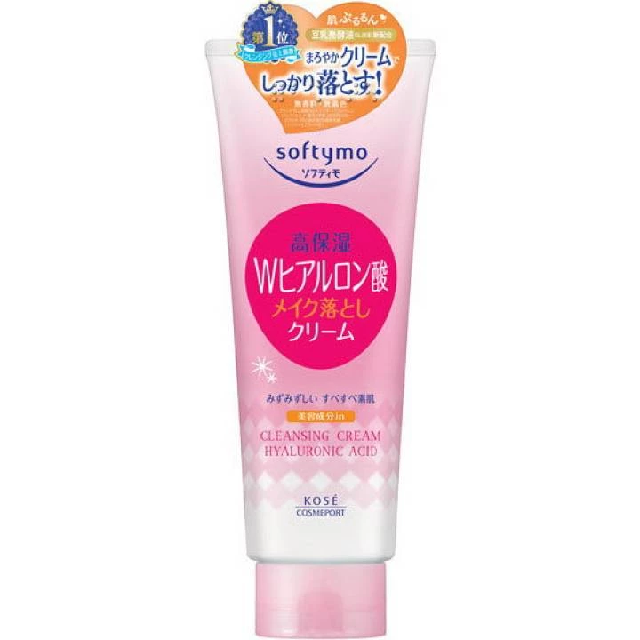SOFTYMO CLEANSING CREAM HYALURONIC ACID 210 G / ครีมทำความสะอาดเครื่องสำอาง