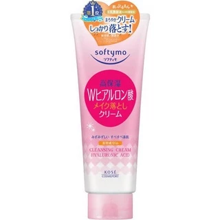 SOFTYMO CLEANSING CREAM HYALURONIC ACID 210 G / ครีมทำความสะอาดเครื่องสำอาง