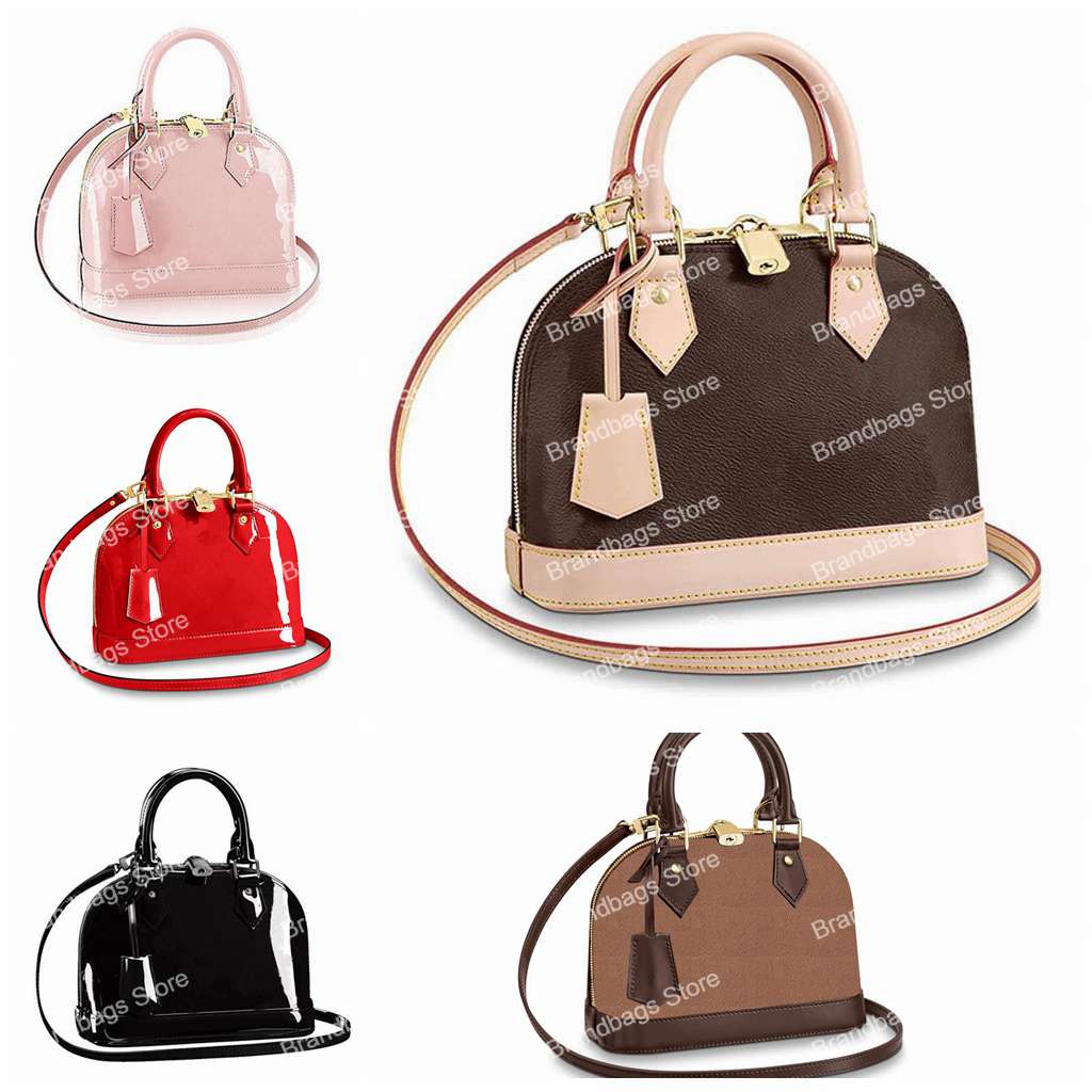 Shoulder Bags Designer Luxury Top Quality Alma BB Cross body bags Fashion Women Chain Messenger Bag Leather Handbags