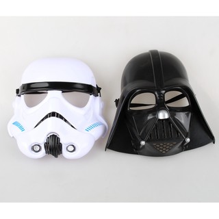 Star Wars cosplay นักรบดำทหารสีขาว 1: 1 หน้ากากดำน้ำและหน้ากากดำ