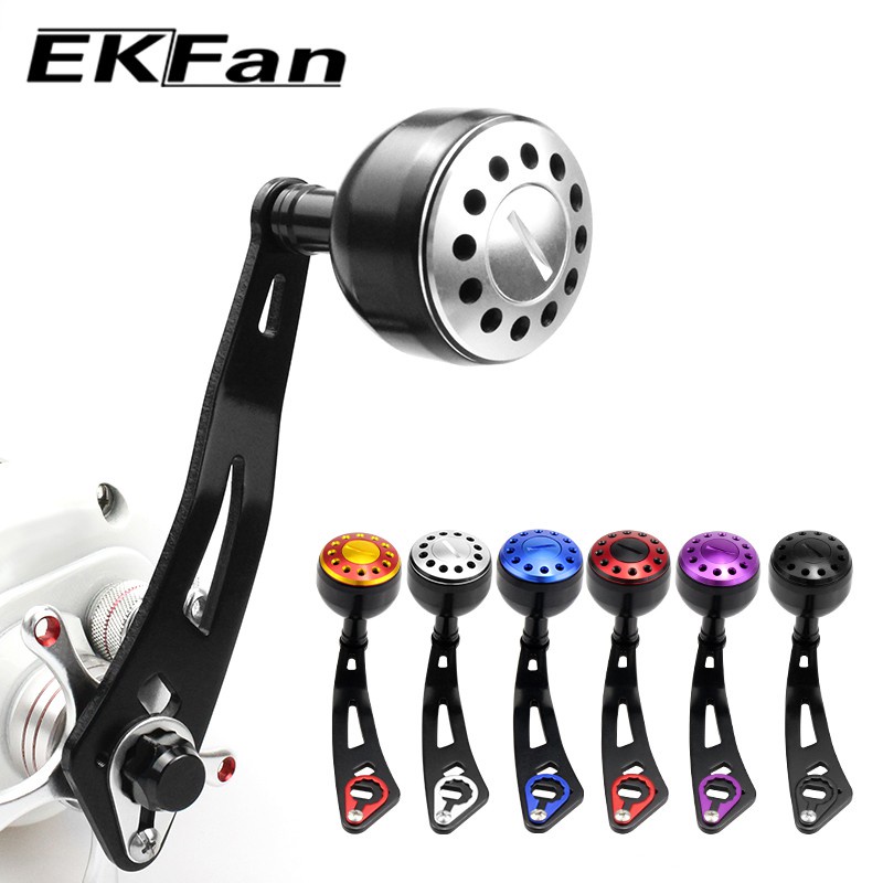 Ekfan Aluminum Alloy Fishing Reel Handle Length 100mm Diameter 32mm