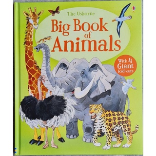 Big Book of Animals เหมาะสำหรับ 3 ขวบ+  ปกแข็ง