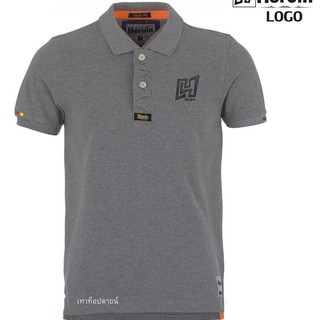 Heroin Polo ออกใหม่ รุ่นโลโก้ Logo / ผ้าฝ้าย 100% ใส่สบายมากที่สุด