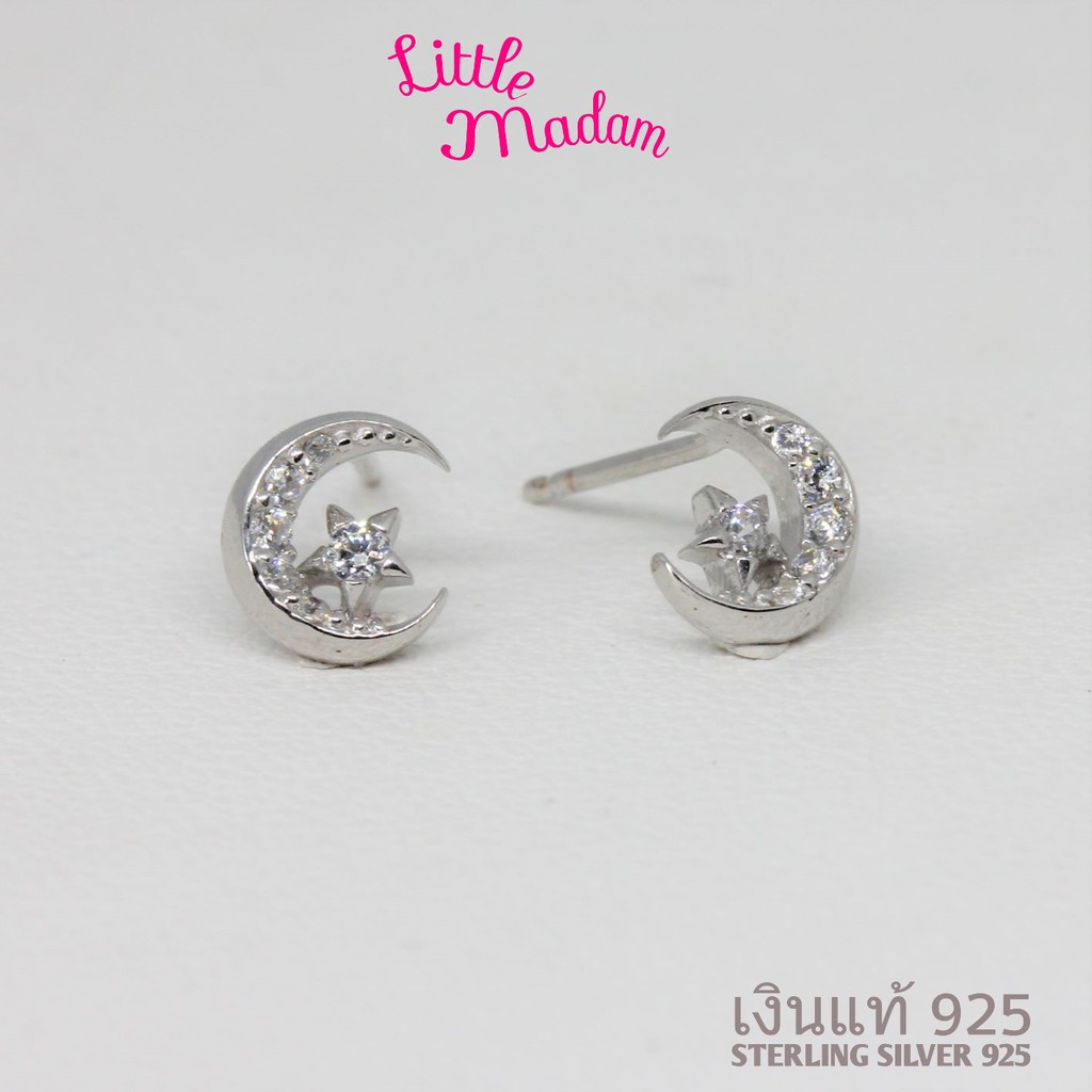 ต่างหูเงินเกาหลี E23