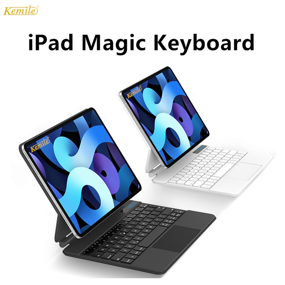 for Apple Magic Keyboard Case For iPad Air 4 Air 5 10.9 iPad Pro 11 2020 for iPad Pro 11 12.9 2021 Magic Keyboard Arabic