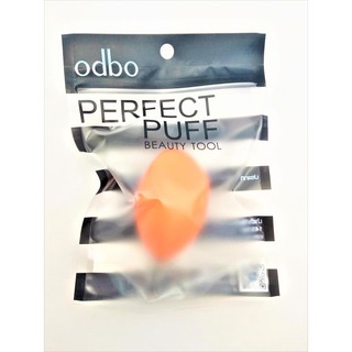 odbo Perfect Puff Beauty Tool OD8-111 ฟองน้ำรูปไข่ โอดีบีโอ ฟองน้ำแต่งหน้า เบลนด์เมคอัพ