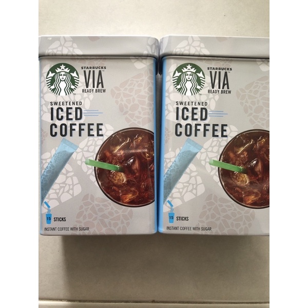 Starbucks VIA sweetened Iced coffee