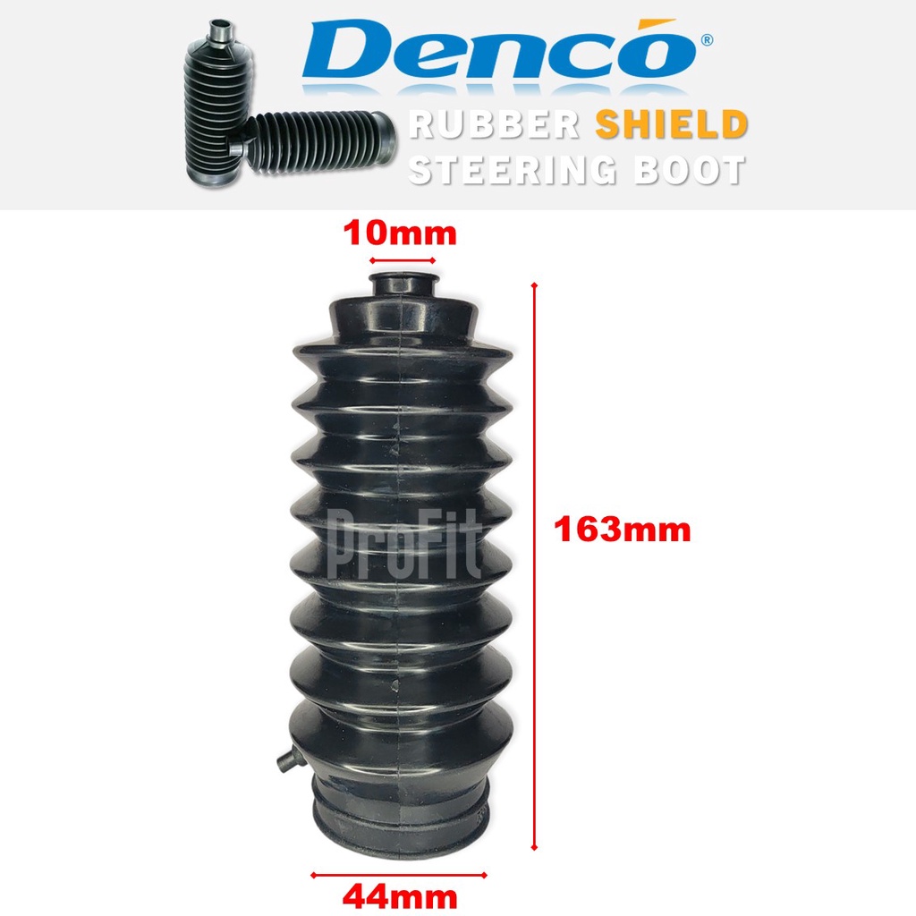 Honda Civic SR4 2006 / Civic SO4 / City SX8 / CRV S10 / 10-44mm / Denco Steering Boot พร้อมท่อ / 535