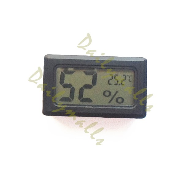 เครื่องวัดความชื้นและอุณหภูมิ แบบดิจิตอล (Digital Hygrometer Temperature &amp; Humidity)