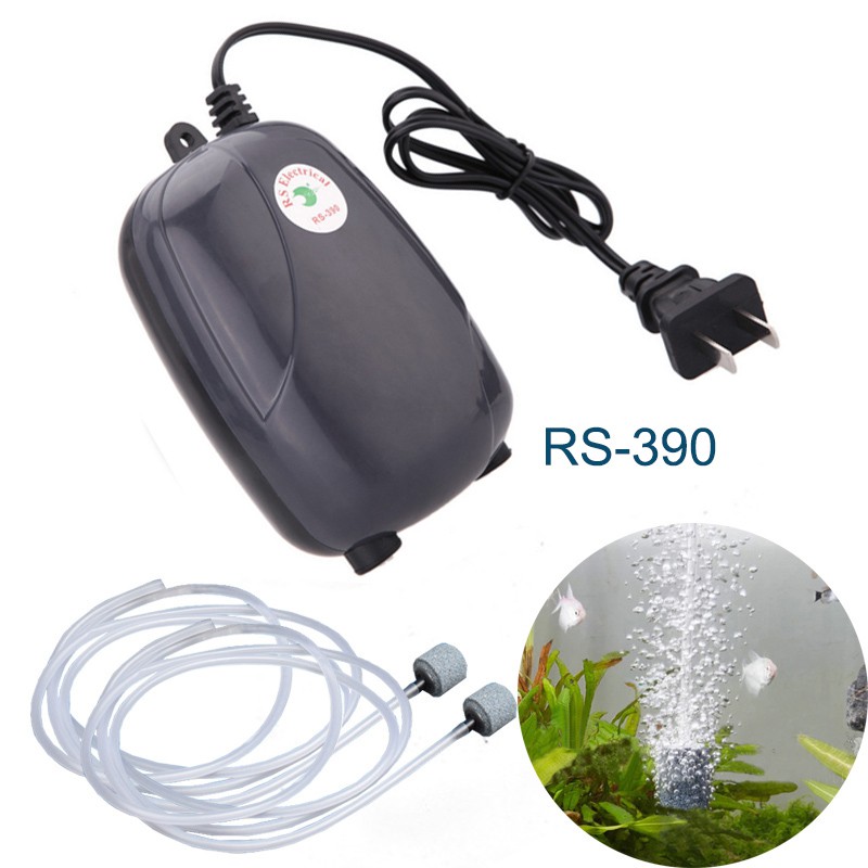 OXY บับเบิ้ลออกซิเจนสําหรับตู้ปลาที่มีหัวฟอง RS390