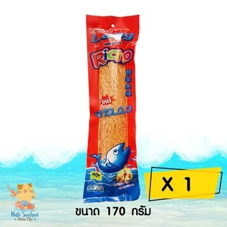 ปลาเส้น ทาโร่เส้น ปลาเส้นทาโร่ ทาโร่เส้นยาว ซุปเปอร์ลอง ริชโช่ ขนาด 170 กรัม