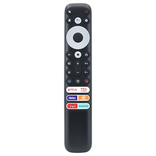 ใหม่ ของแท้ รีโมตคอนโทรล RC902V FMR5 สําหรับ TCL 8K QLED Voice TV พร้อม Netflix IVI