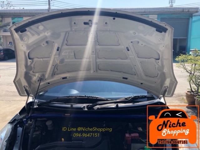 แผ่นฉนวนกันความร้อนใต้ฝากระโปรงหน้ารถ สำหรับ Suzuki Swift 2012-2017 ( มีกิ๊ฟท์ล็อค ให้พร้อมสินค้า ) - รูปที่ 2