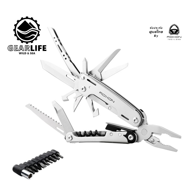 (พร้อมส่ง) Roxon S801S Storm 16 in 1 มีดพับอเนกประสงค์ มีดพับ มีดเดินป่า มีดพกพา มีดพก มีด EDC Multi