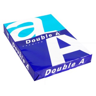 กระดาษถ่ายเอกสาร [Double A] 80g F14 (500 แผ่น) 1 รีม