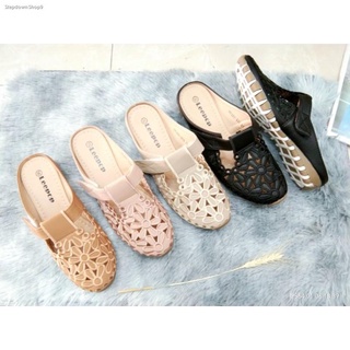 NFshoes Leepop รองเท้าเปิดส้นเตี้ยแฟชั่น ไซส์36-40