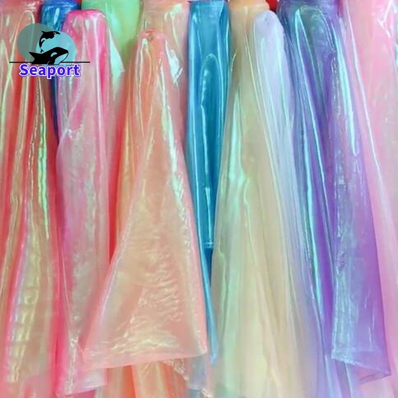 ผ้าคริสตัลไลน์มุก (Flasher Crystalette / Pakintab) Crystalit / Crystalline สําหรับ DiY