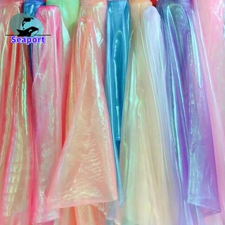ผ้าคริสตัลมุก (Flasher Crystalette / Pakintab) Crystalit / Crystalline สําหรับเหยื่อตกปลา DiY