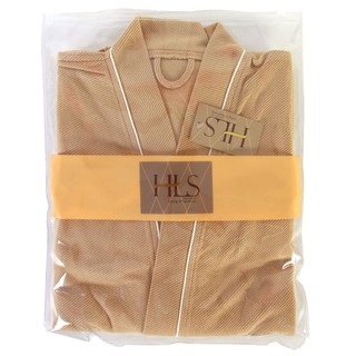 ชุดคลุมอาบน้ำ ชุดคลุมอาบน้ำ HOME LIVING STYLE RHYTHM สีเบจ ผ้าเช็ดตัวและชุดคลุม ห้องน้ำ BATH ROBE HOME LIVING STYLE RHYT