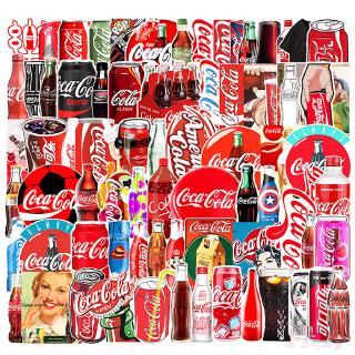 70Pcs/Set ❉ Coca-Cola Series 01 - Fashion Brand Coke สติ๊กเกอร์ ❉ DIY Fashion Luggage Laptop Skateboard Doodle สติ๊กเกอร์