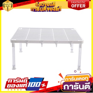 ชั้นวางของพลาสติก 1 ชั้น KEYWAY AE219 L ชั้นวางของในครัว KITCHEN RACK PLASTIC 1 TIER KEY WAY AE219